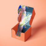 Free Front Tuck Mailer Box Mockup PSD Template