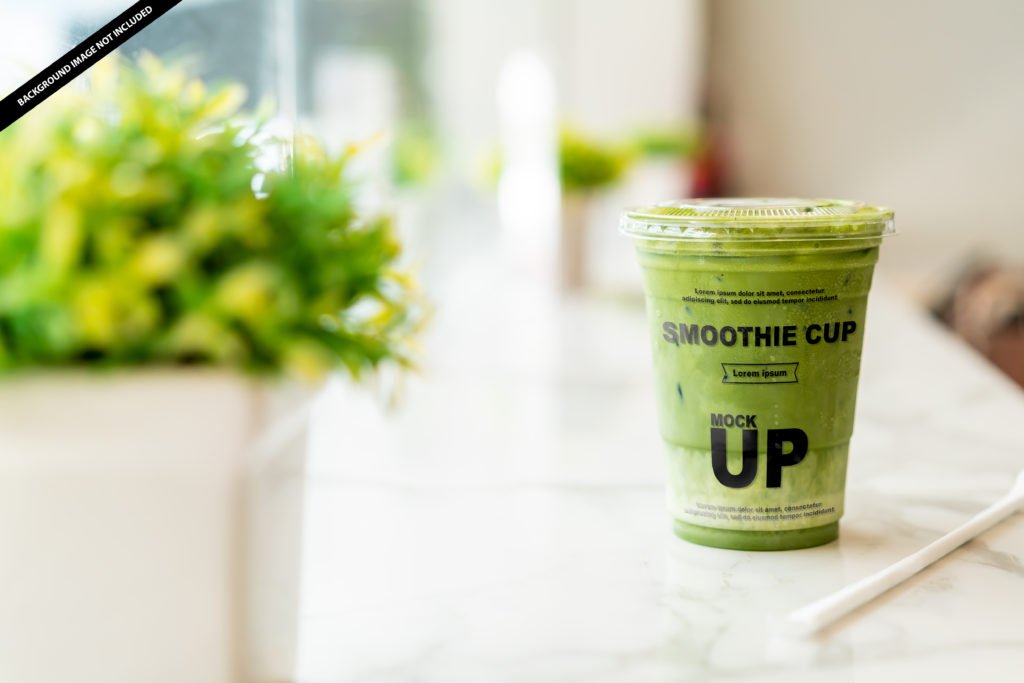 Download Free Smoothie Cup Mockup Psd Template Mockup Den