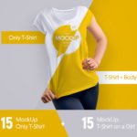 Free T-Shirt Mockup PSD Template