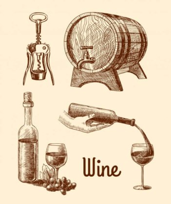 32+ Stunning Free Wine Label Mockup PSD & Vector Template