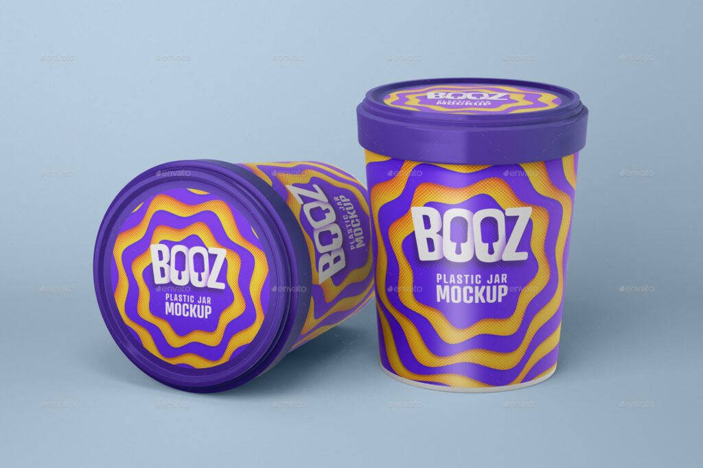 Ice Cream Cup Mockup | Ice Cream Box