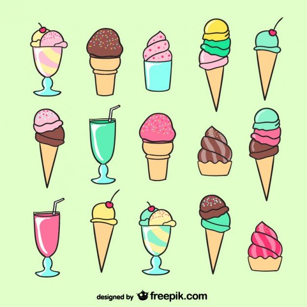 Ice Cream Vector Illustration