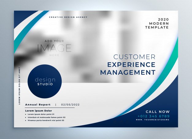 Management Company A4 Size Flyer Vector File