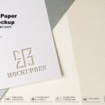 Free Paper Logo Mockup PSD Template Free Paper Logo Mockup PSD Template