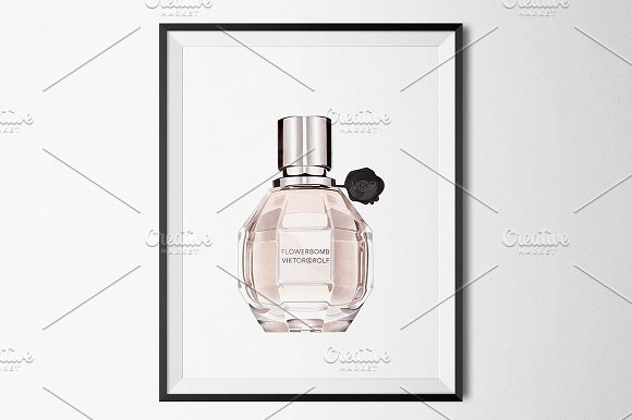 Perfume Bottle with a grenade shape:
