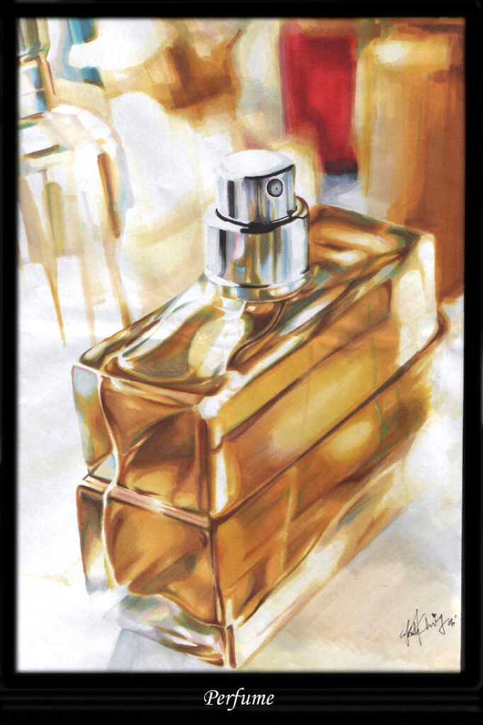 Photo Realistic Perfume Pic Mockup