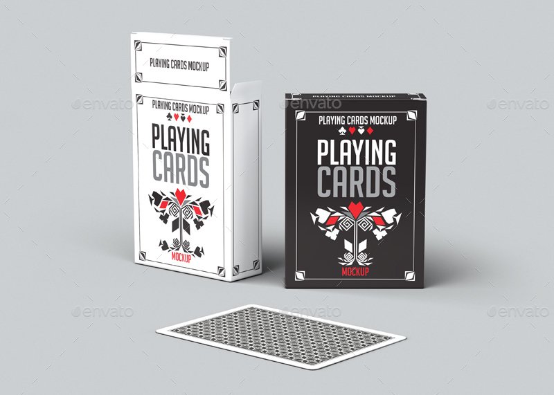 Download 36 Playing Cards Mockup Free Diversified Psd Vector Design Template PSD Mockup Templates