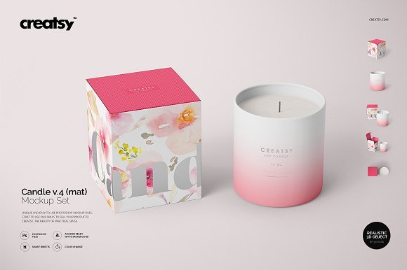 Realistic Candle PSD Design