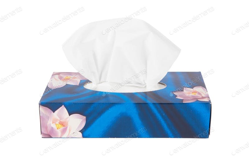 Realistic mockup for tissue paper