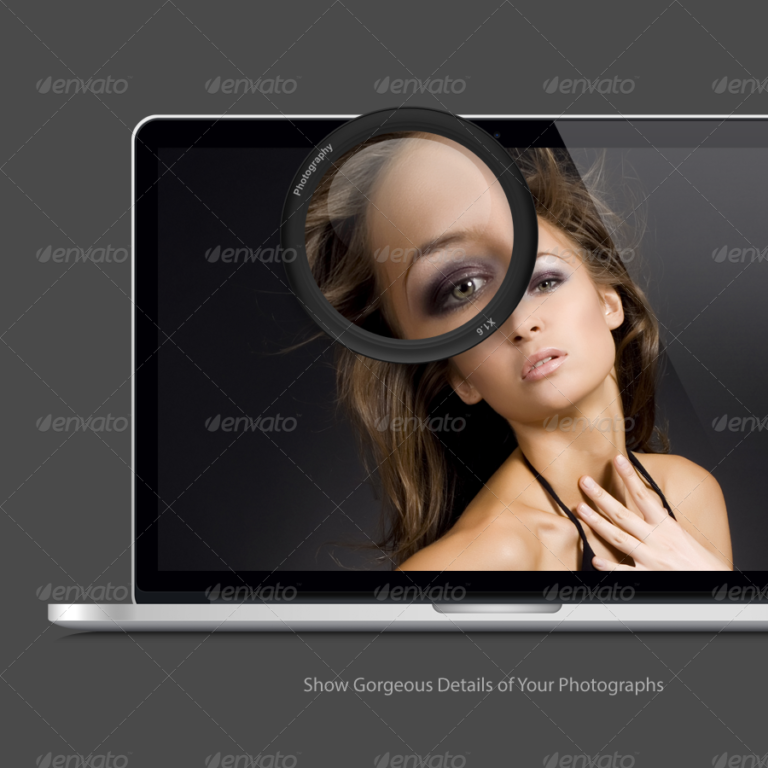 15+ Eye Catchy Free Retina Laptop Mockup PSD Templates