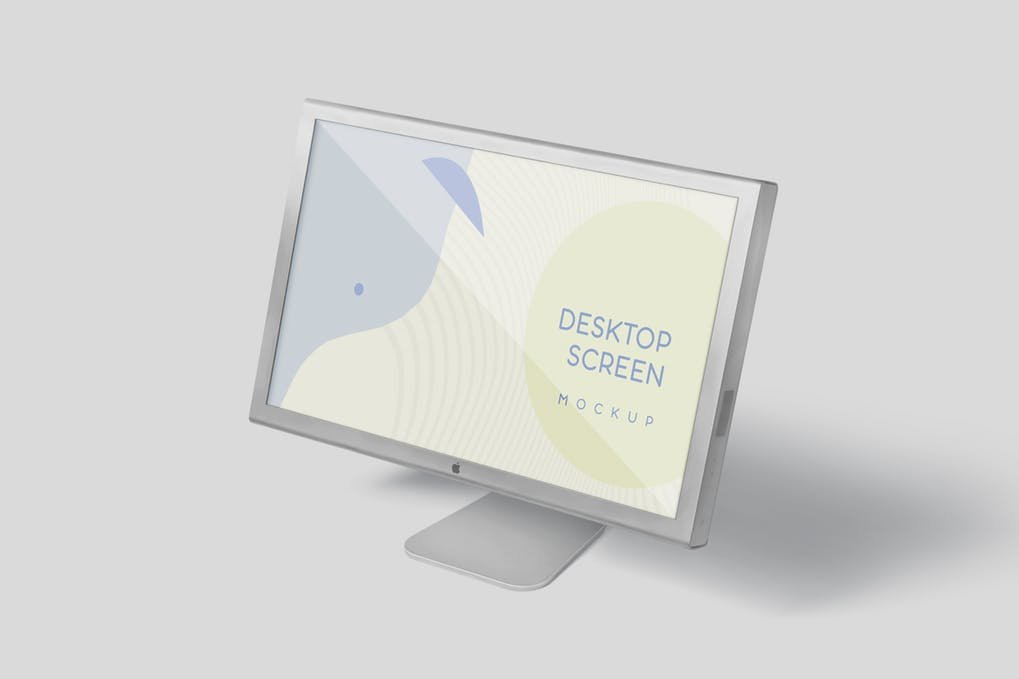 Simple Desktop Screen Template Design
