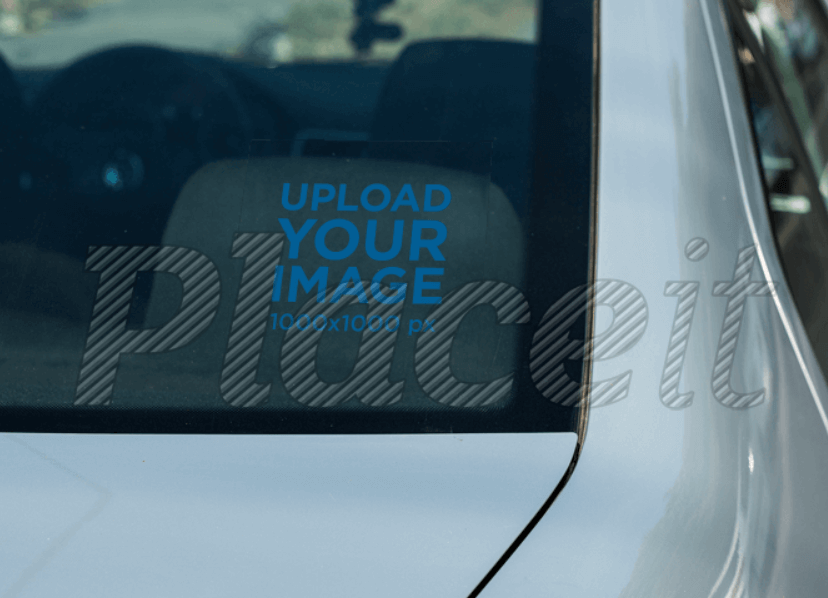 Download 12 Creative Free Car Window Decal Mockup Psd Templates