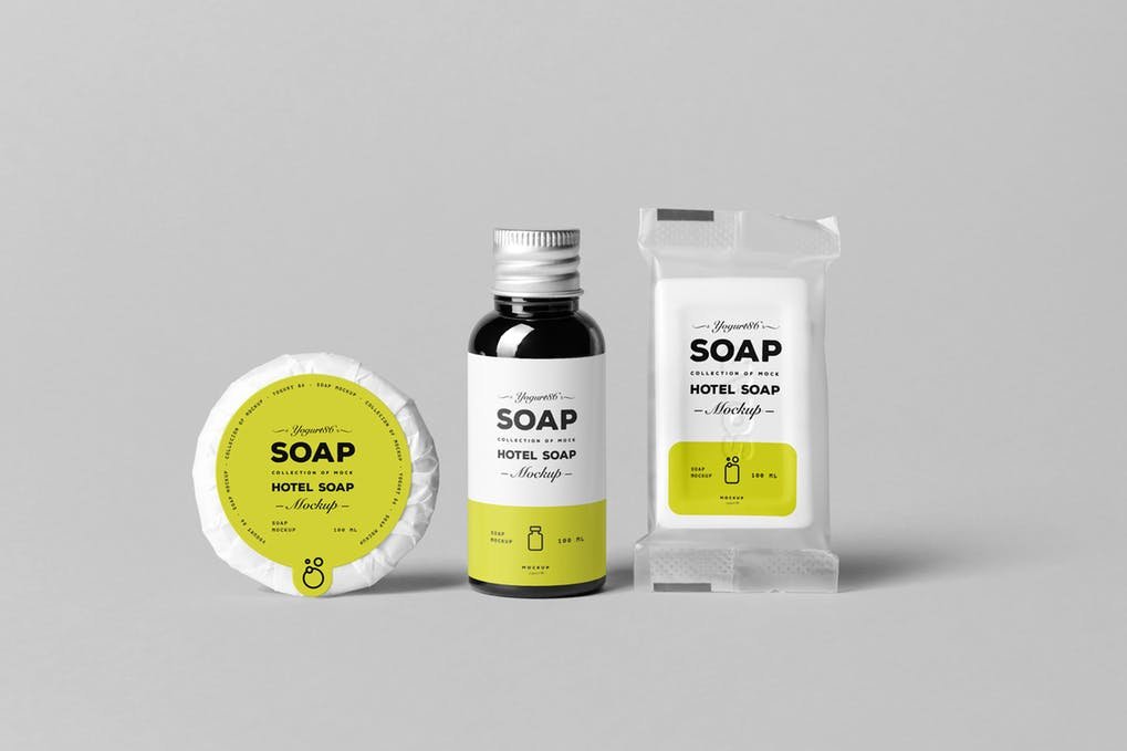 Soap Template Illustration For Hotel