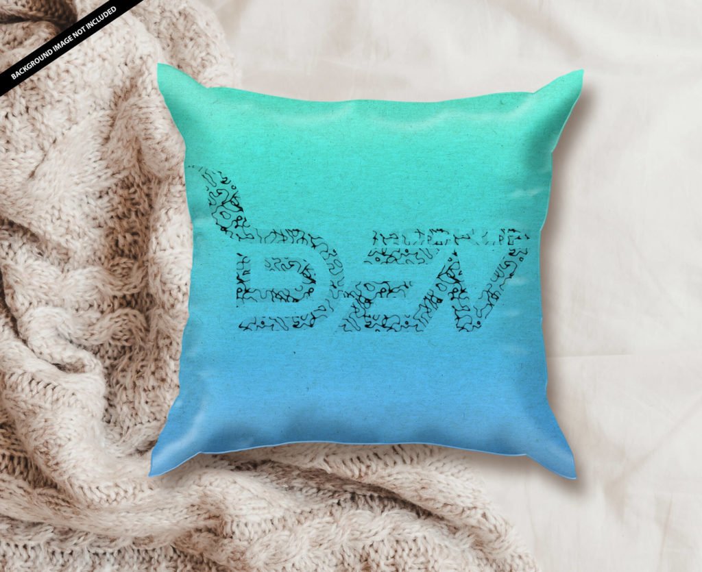 Sophisticated Pillow Mockup PSD Template
