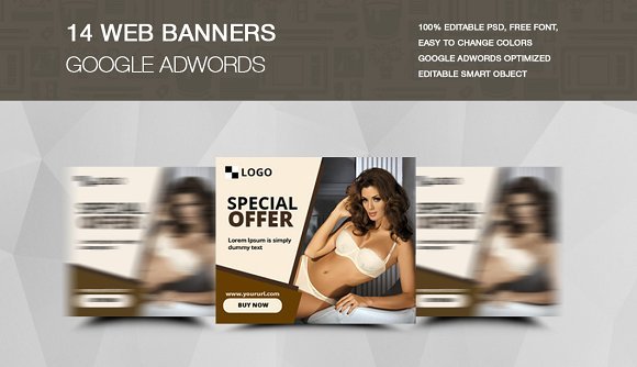 Special Offer Web Banner PSD File