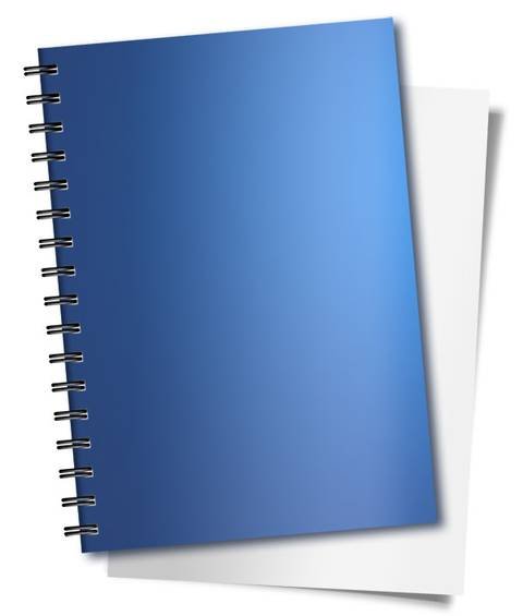 Spiral Binding Notebook PSD Design