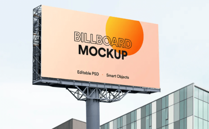 25+ Outstanding Free Digital Billboard Mockup PSD & Vector