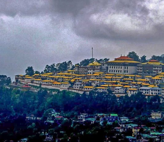 Tawang monastery in Arunachal Pradesh