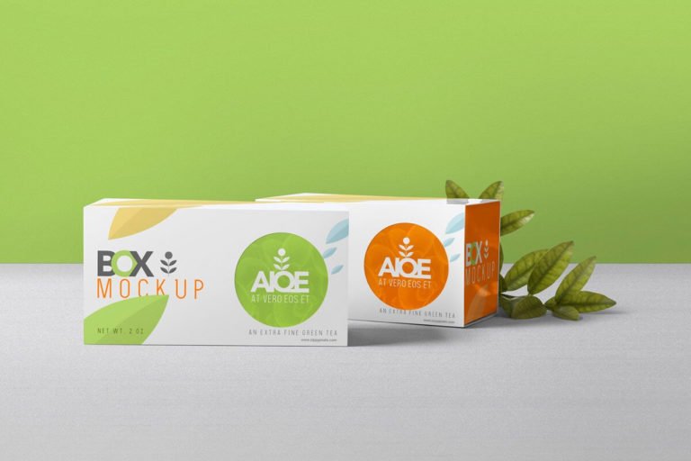 Download 20+ Attractive Tea Packaging Mockup PSD Template - Mockup Den