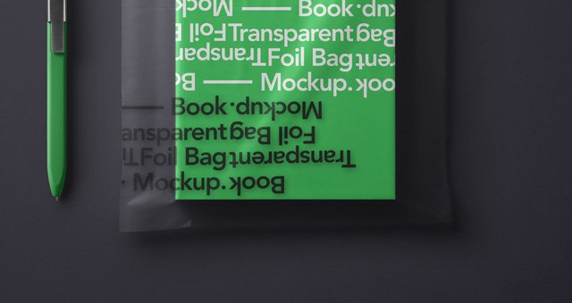 Transparent Bag Presentation Template in PSD 