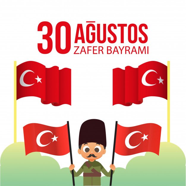 Turkey National Flag Vector.