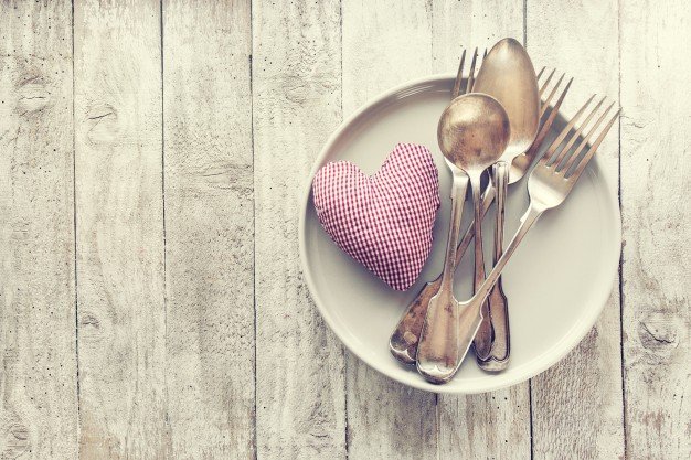 Valentine's Day Special Dinner Set Template