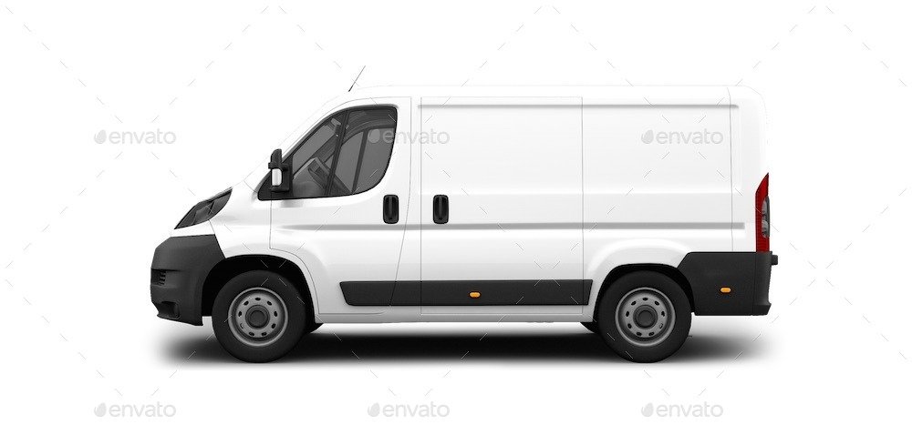 Van & Delivery Cars Branding Mockup Bundle