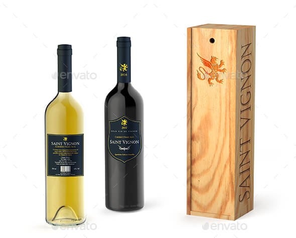 Vignon - Wine Mockup Studio Kit
