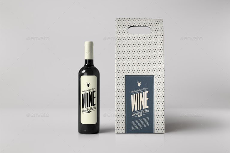 Wine Box Mockup | 33+ Attractive Wine Packaging PSD & Vector Template