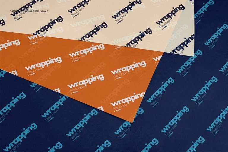 Download Free Wrapping Paper Mockup |40+ Diversified list of PSD ...