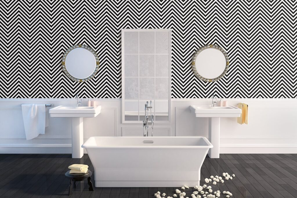 Download 28+ Stunning Bathroom Mockup Interior Scene PSD Template