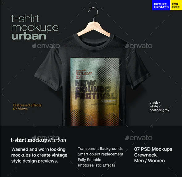 T-Shirt Mockup Urban