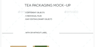 Tea Packaging Mock-Up