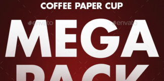 Paper Coffee Cup Mock-up Mega Pack