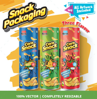 9+ Attractive Snack Tube Mockup PSD Templates - Mockup Den