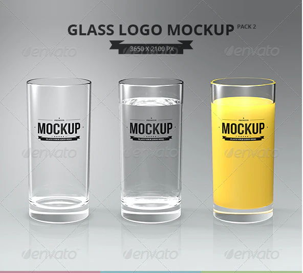 Glasses Logo Mockup Pack 2