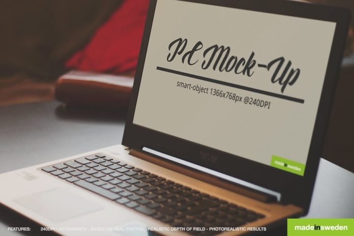 45+ Free PC Monitor Mockup PSD Templates