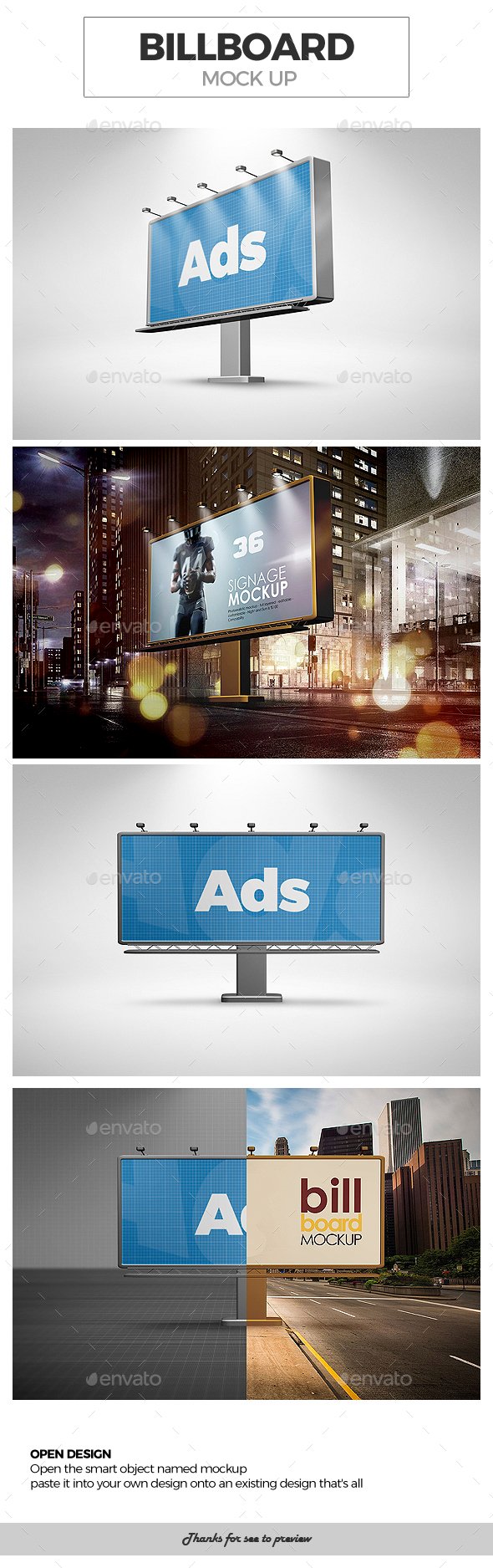 Ads Billboard Mockup