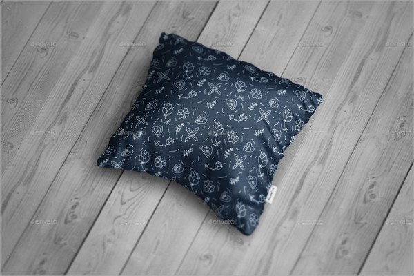 Black Color Amazing Pillow Design