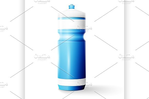 Bluecolour Protein Shaker Bottle Mockup PSD.