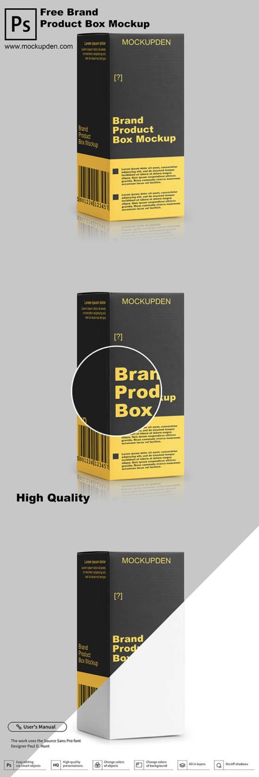 Download 31+ Free 3D Box Mockup PSD, Vector & AI Templates