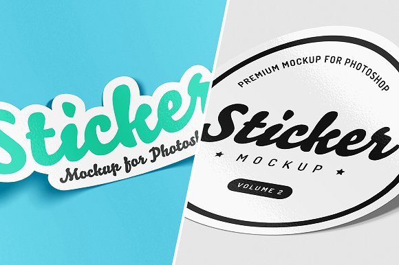 Bundle Sticker Mockup