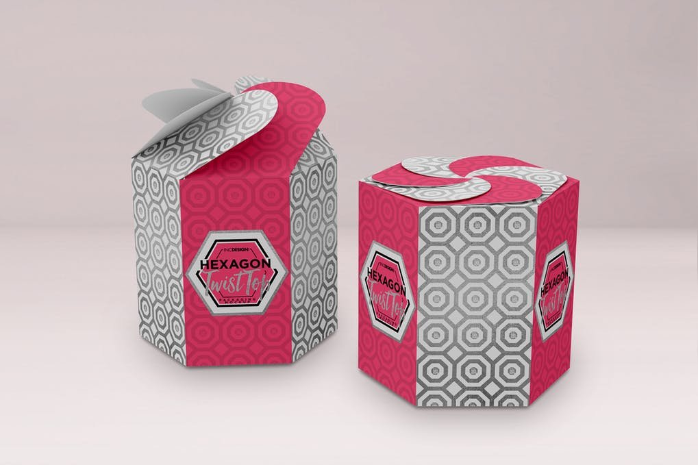 Candy Gift Box Mockup