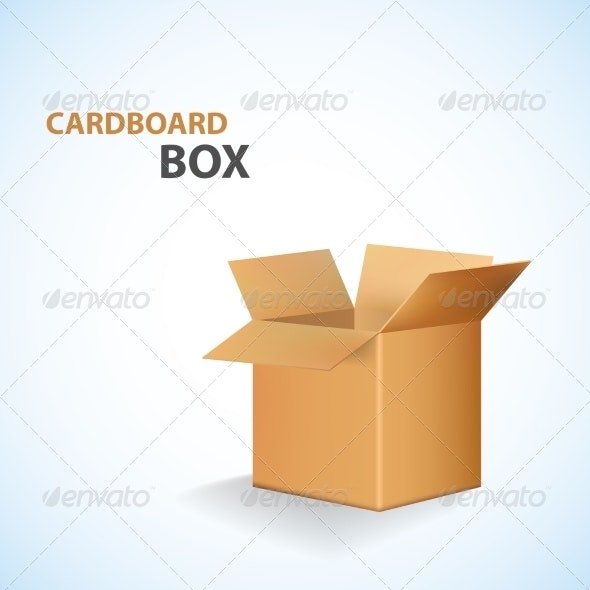 Cardboard Open Box