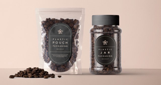 Download 40+ Best Free Coffee Packaging Mockup PSD for Branding