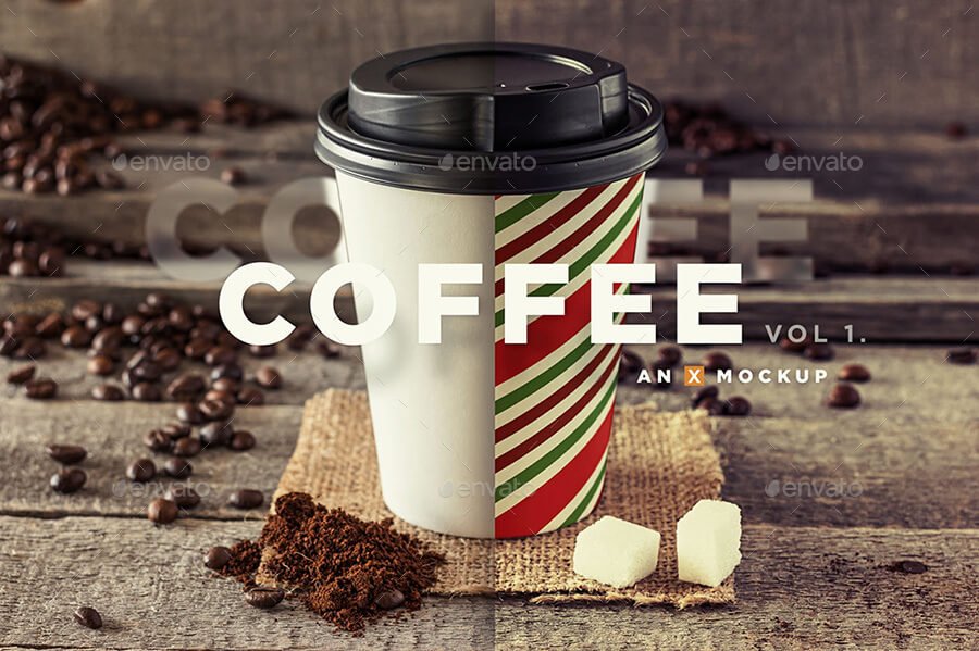Coffee Branding Mockup - Vol 1.