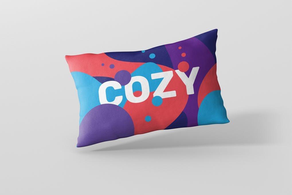 Cozy cushions mockup