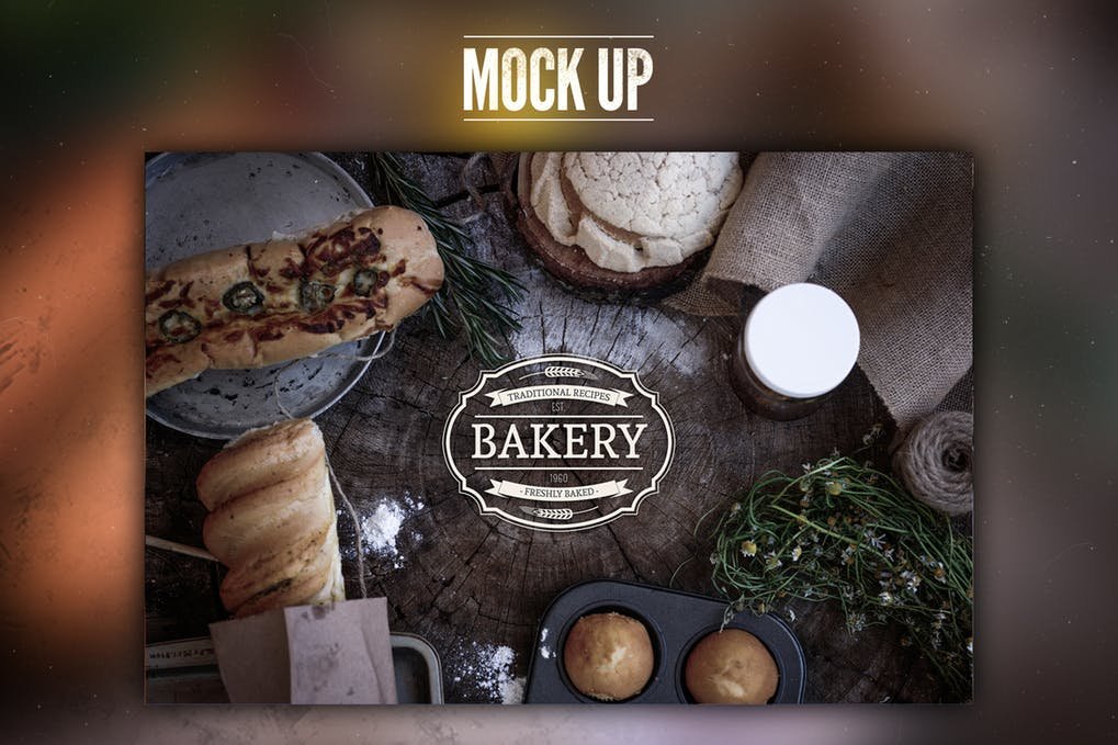 Customizable Bakery PSD