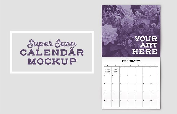Customizable  Calendar Template
