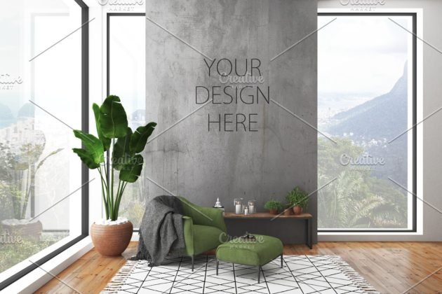 Wall Gallery Mockup | 27+ Creative PSD and Vector Design Idea Template